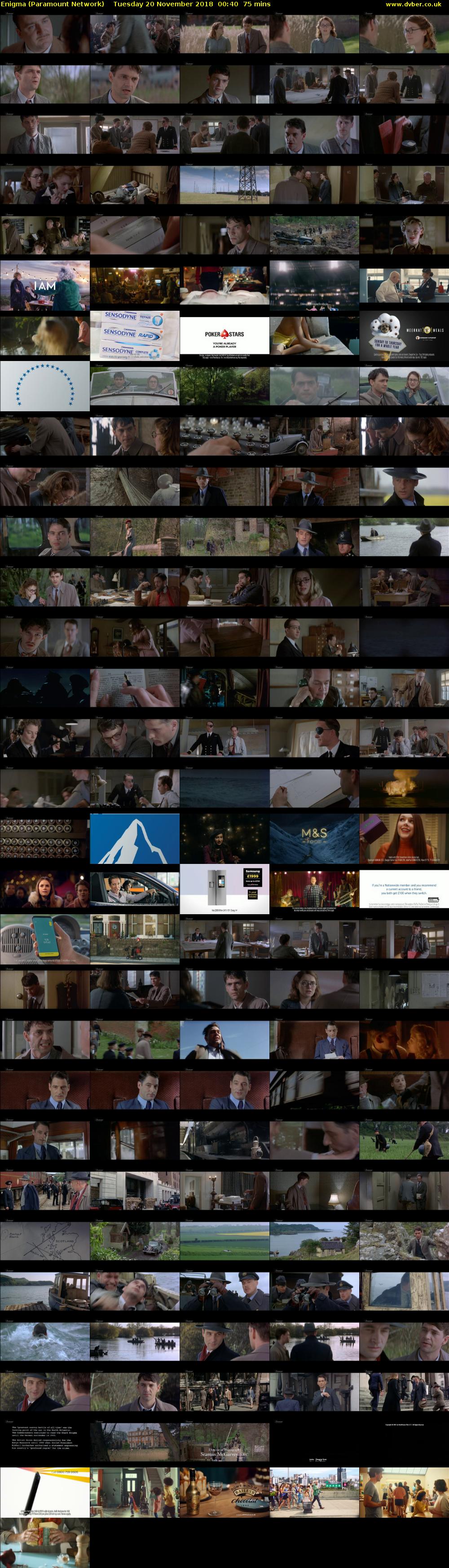 Enigma (Paramount Network) Tuesday 20 November 2018 00:40 - 01:55