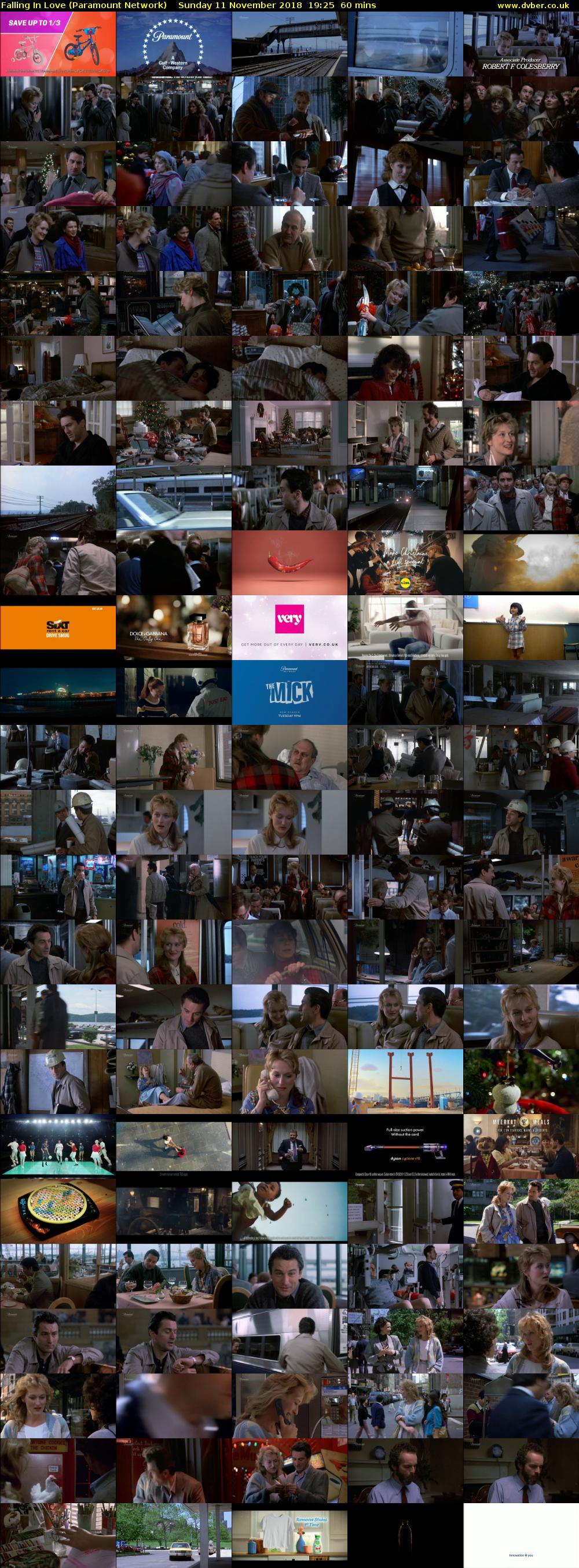 Falling In Love (Paramount Network) Sunday 11 November 2018 19:25 - 20:25