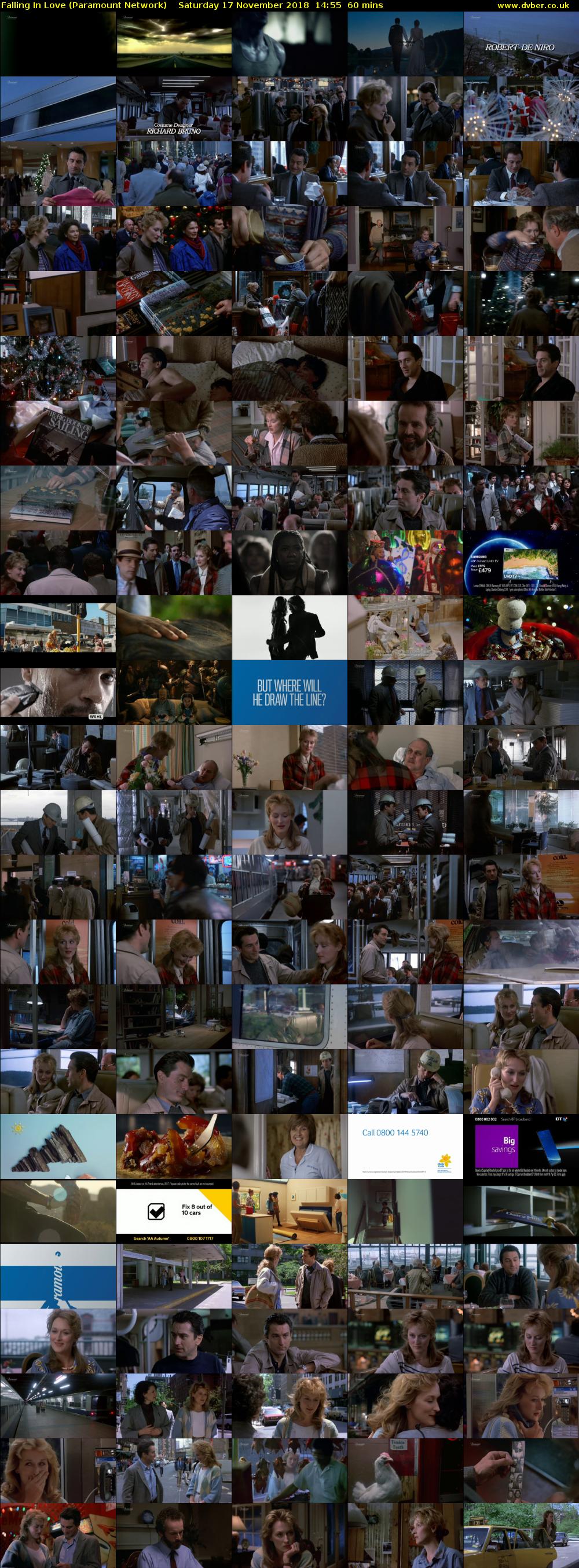 Falling In Love (Paramount Network) Saturday 17 November 2018 14:55 - 15:55