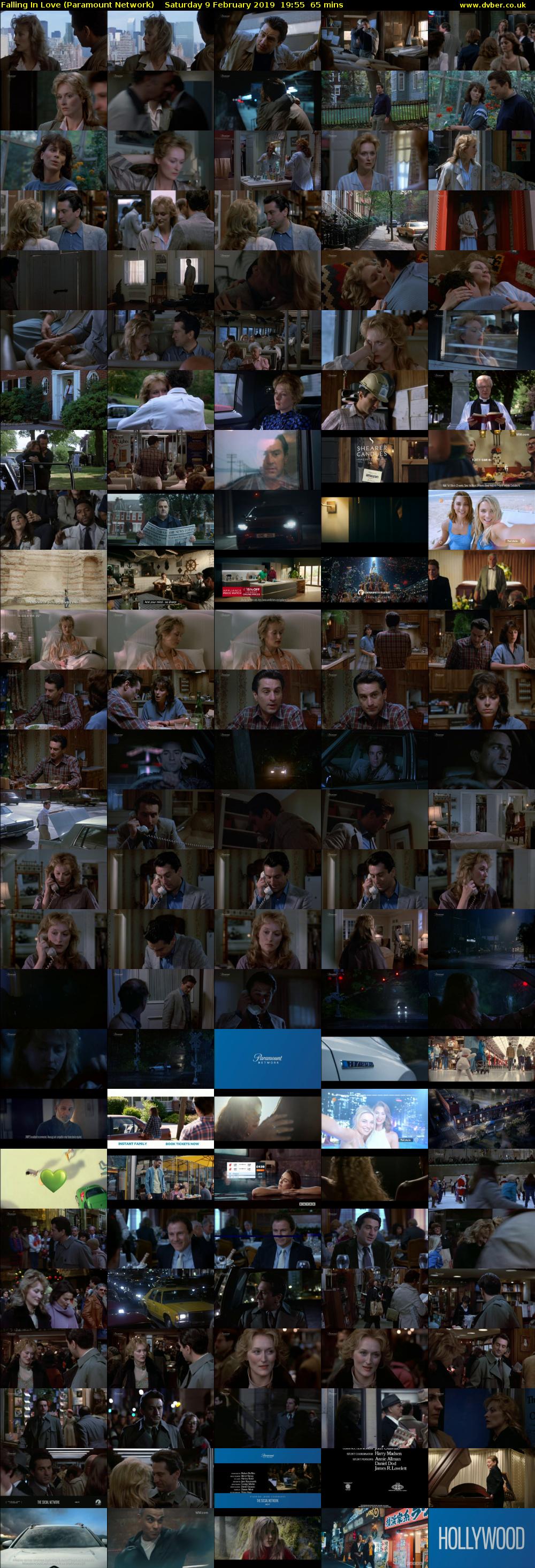 Falling In Love (Paramount Network) Saturday 9 February 2019 19:55 - 21:00