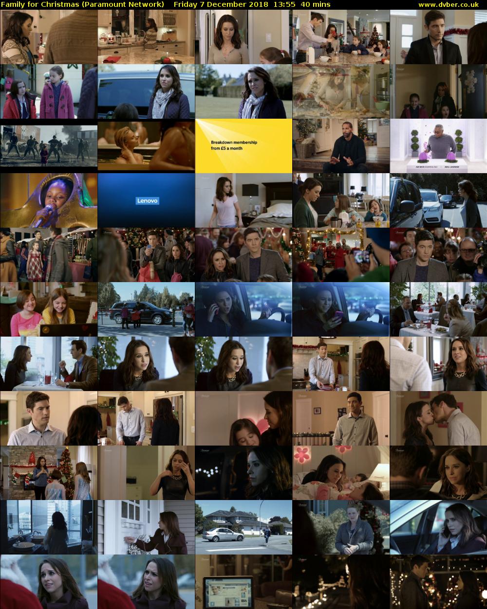 Family for Christmas (Paramount Network) Friday 7 December 2018 13:55 - 14:35