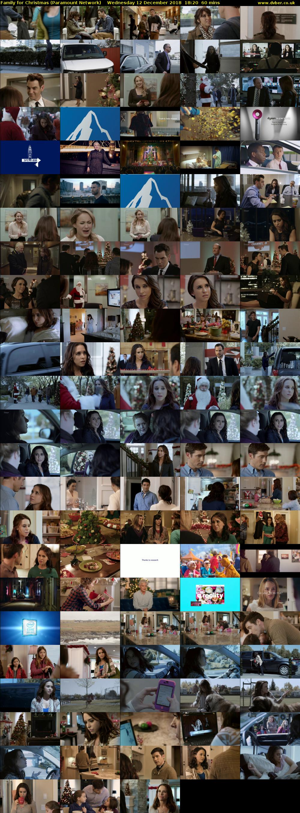 Family for Christmas (Paramount Network) Wednesday 12 December 2018 18:20 - 19:20