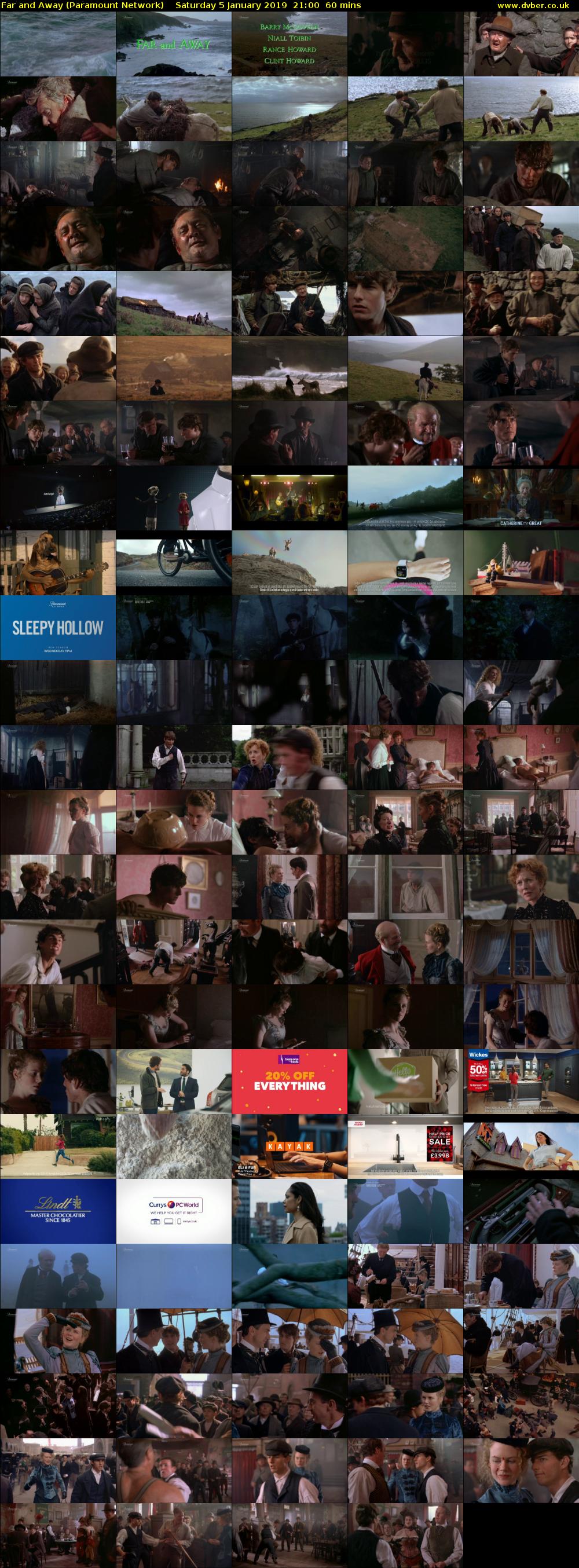 Far and Away (Paramount Network) Saturday 5 January 2019 21:00 - 22:00