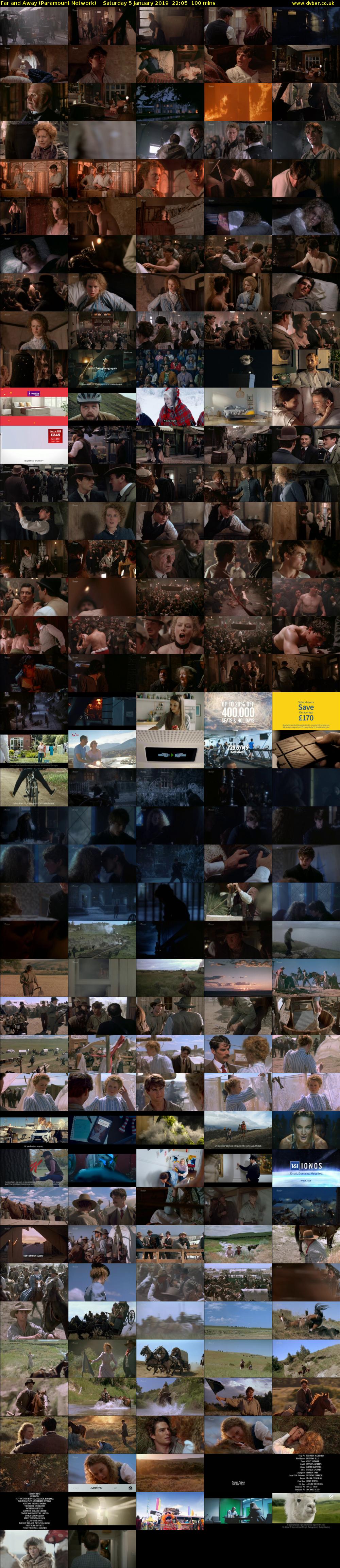 Far and Away (Paramount Network) Saturday 5 January 2019 22:05 - 23:45