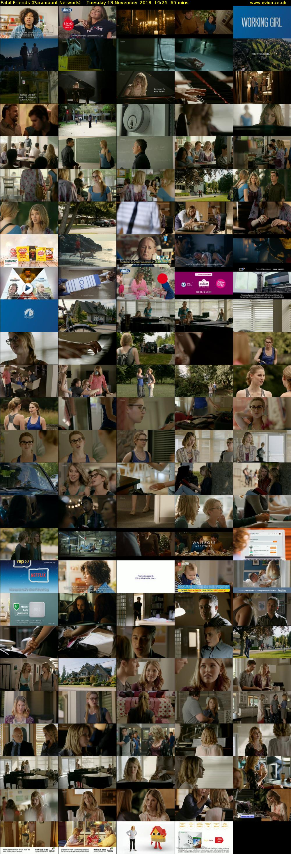 Fatal Friends (Paramount Network) Tuesday 13 November 2018 14:25 - 15:30