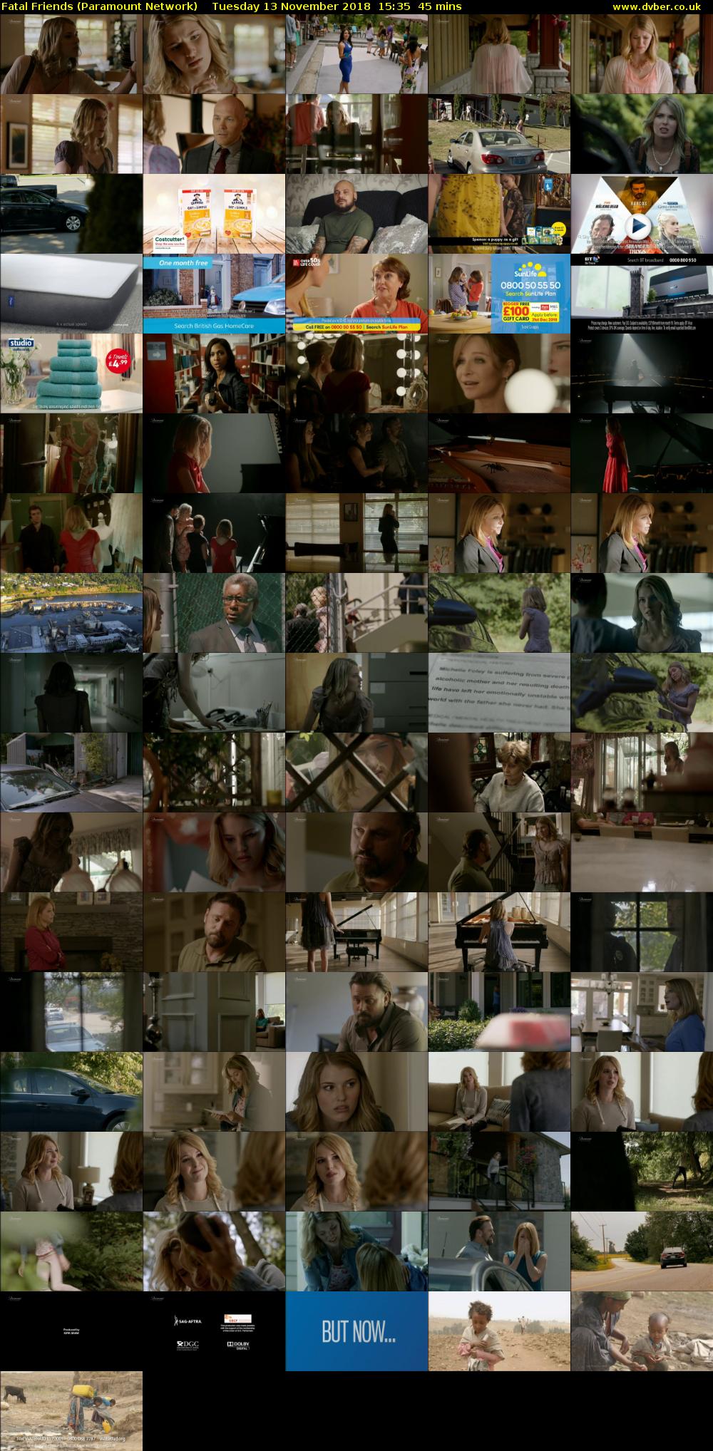 Fatal Friends (Paramount Network) Tuesday 13 November 2018 15:35 - 16:20