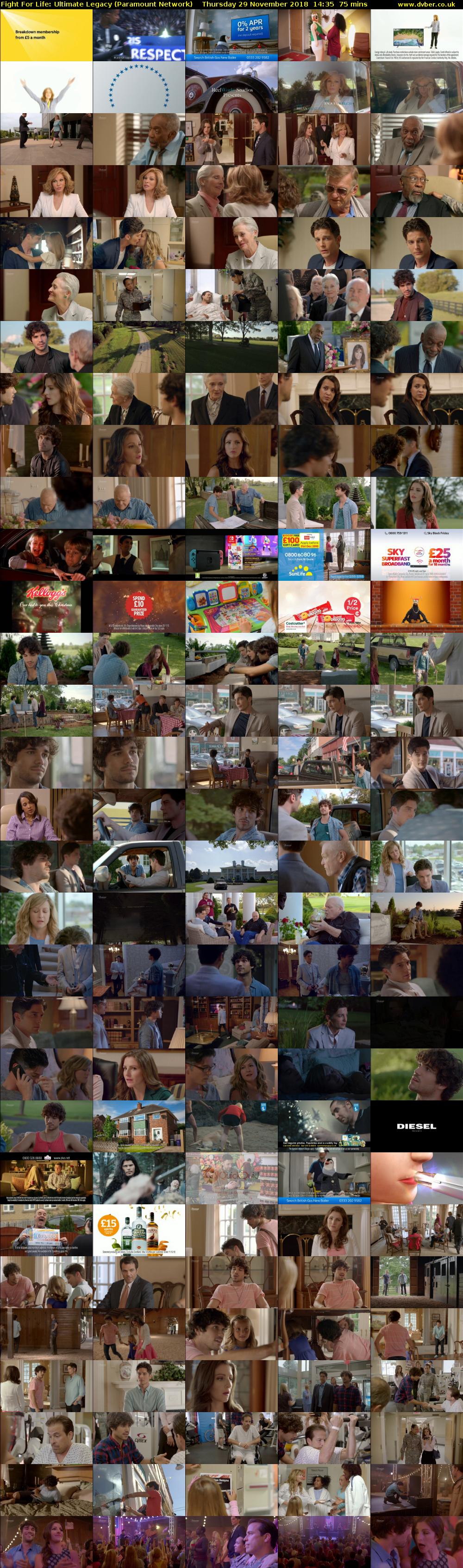 Fight For Life: Ultimate Legacy (Paramount Network) Thursday 29 November 2018 14:35 - 15:50