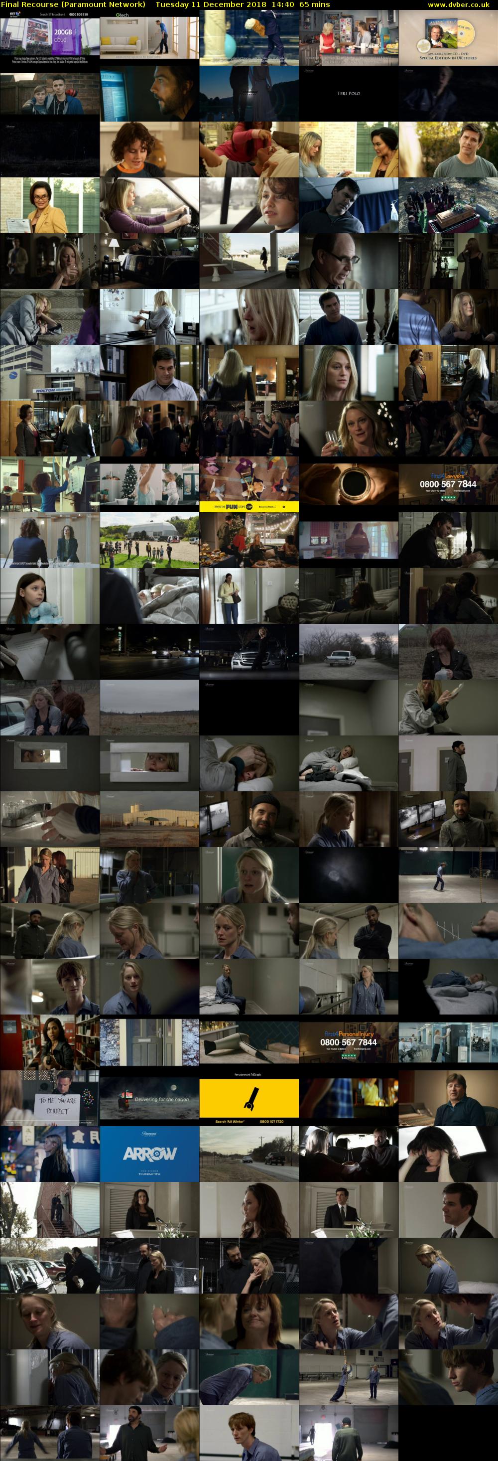 Final Recourse (Paramount Network) Tuesday 11 December 2018 14:40 - 15:45