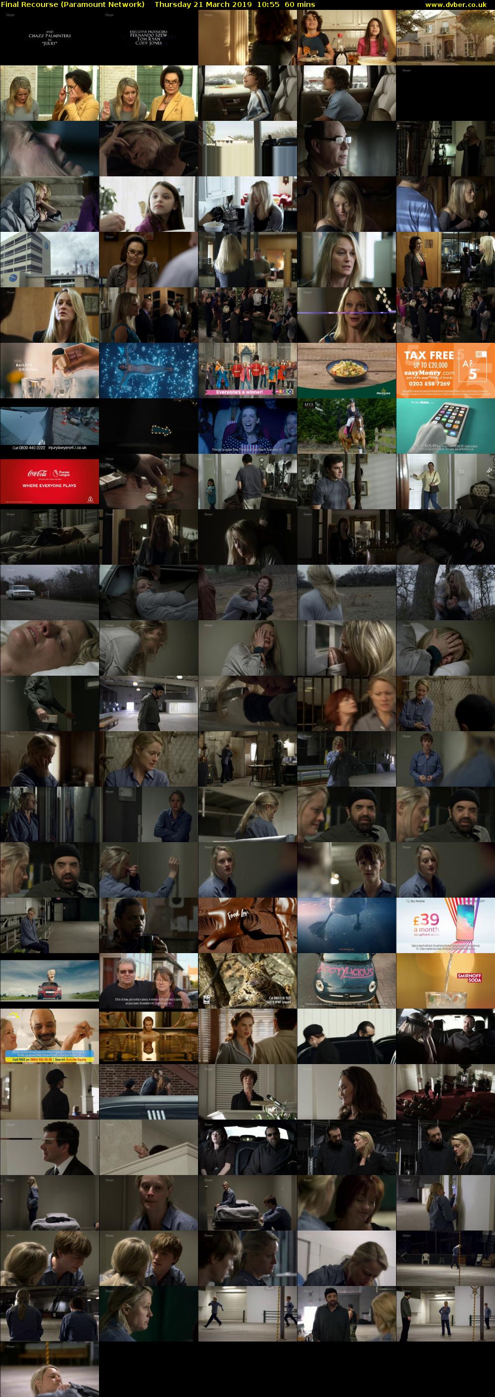Final Recourse (Paramount Network) Thursday 21 March 2019 10:55 - 11:55