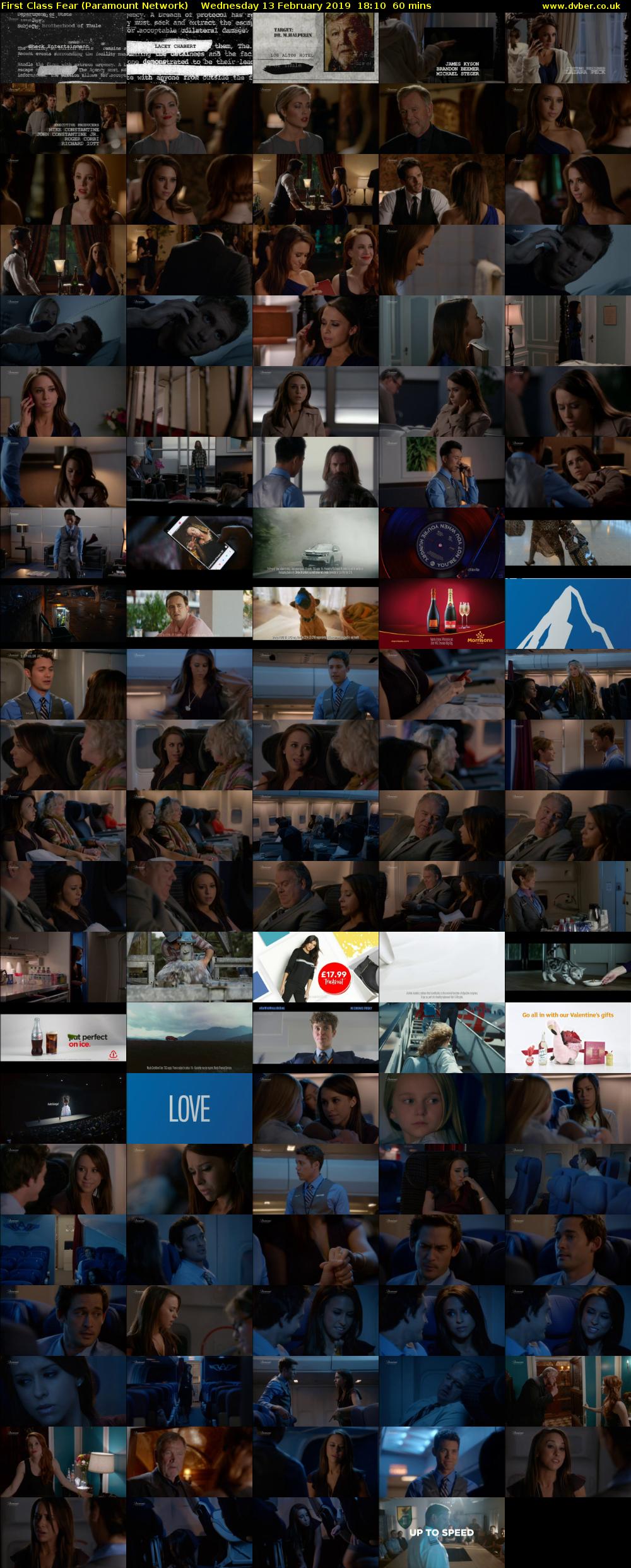 First Class Fear (Paramount Network) Wednesday 13 February 2019 18:10 - 19:10