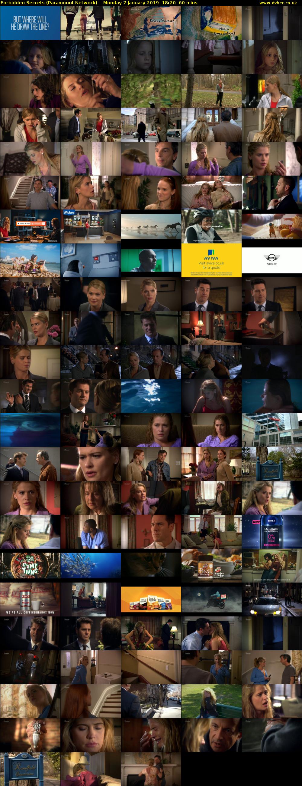 Forbidden Secrets (Paramount Network) Monday 7 January 2019 18:20 - 19:20