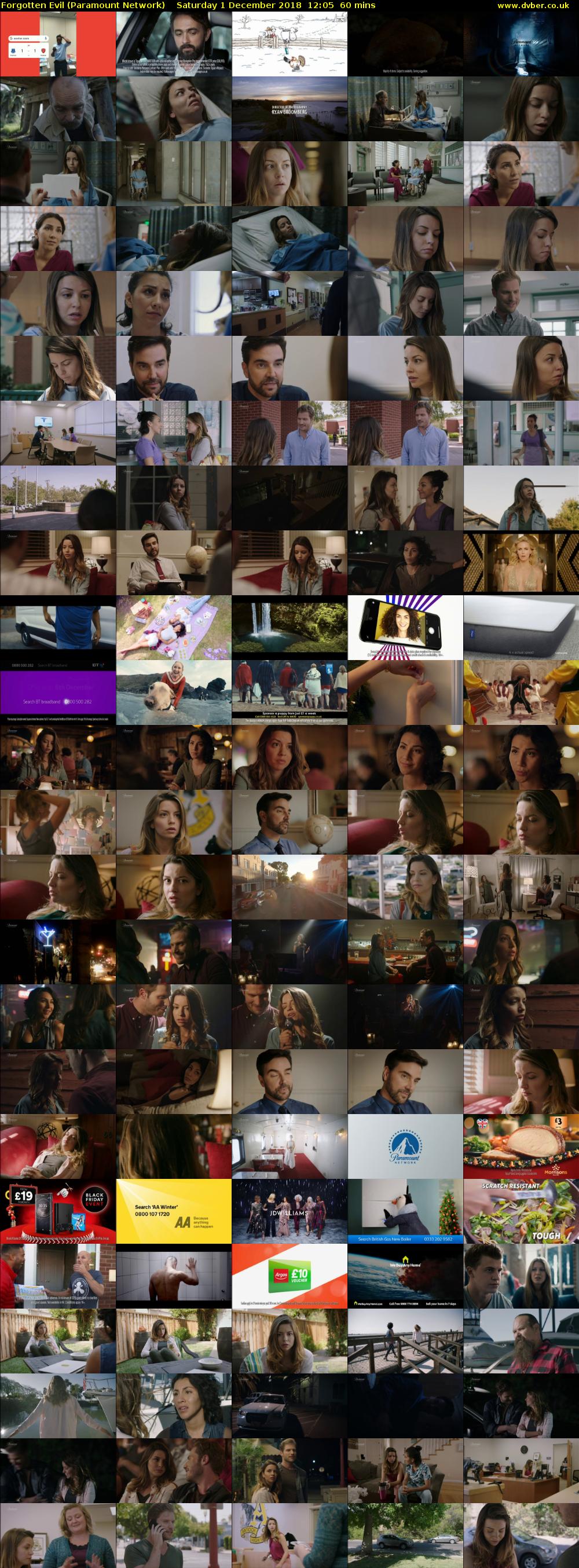 Forgotten Evil (Paramount Network) Saturday 1 December 2018 12:05 - 13:05