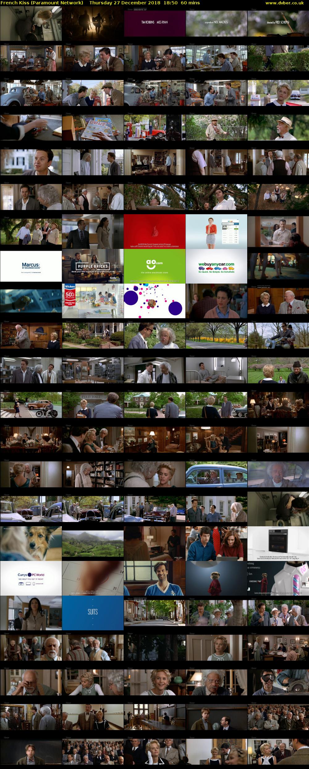 French Kiss (Paramount Network) Thursday 27 December 2018 18:50 - 19:50