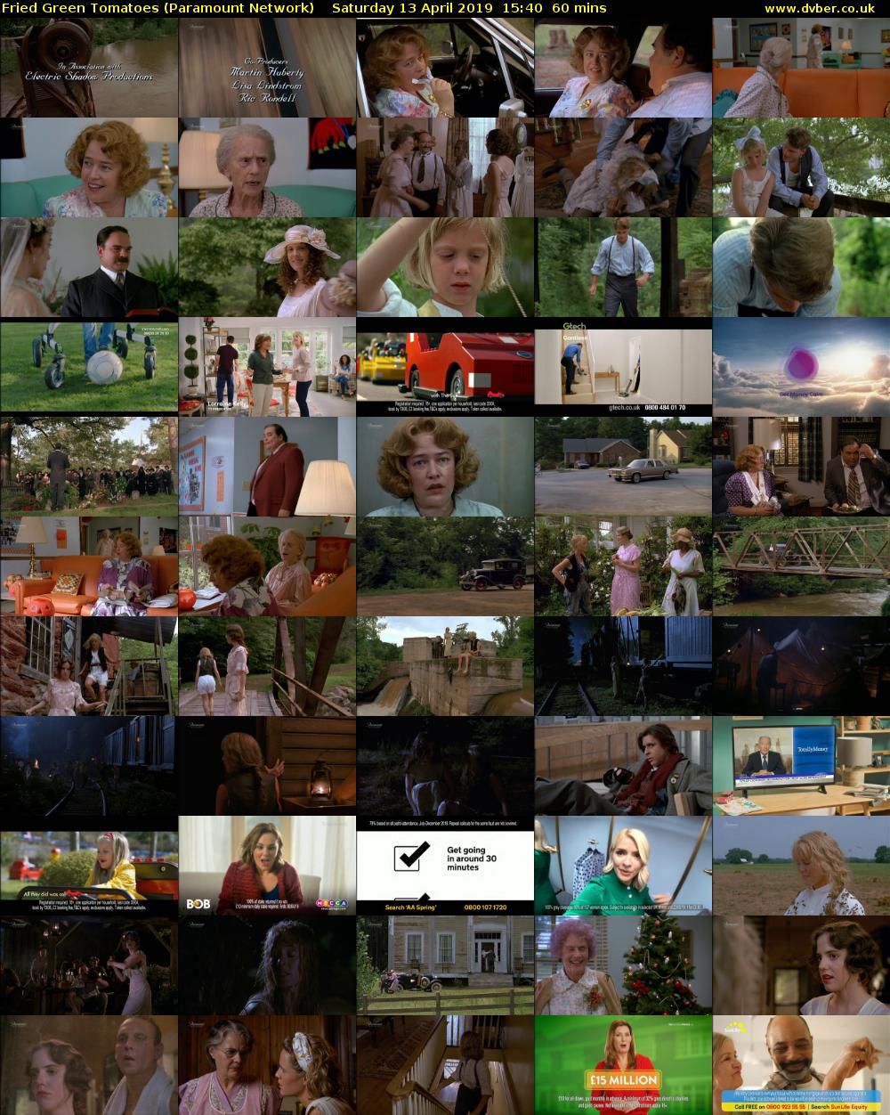 Fried Green Tomatoes (Paramount Network) Saturday 13 April 2019 15:40 - 16:40