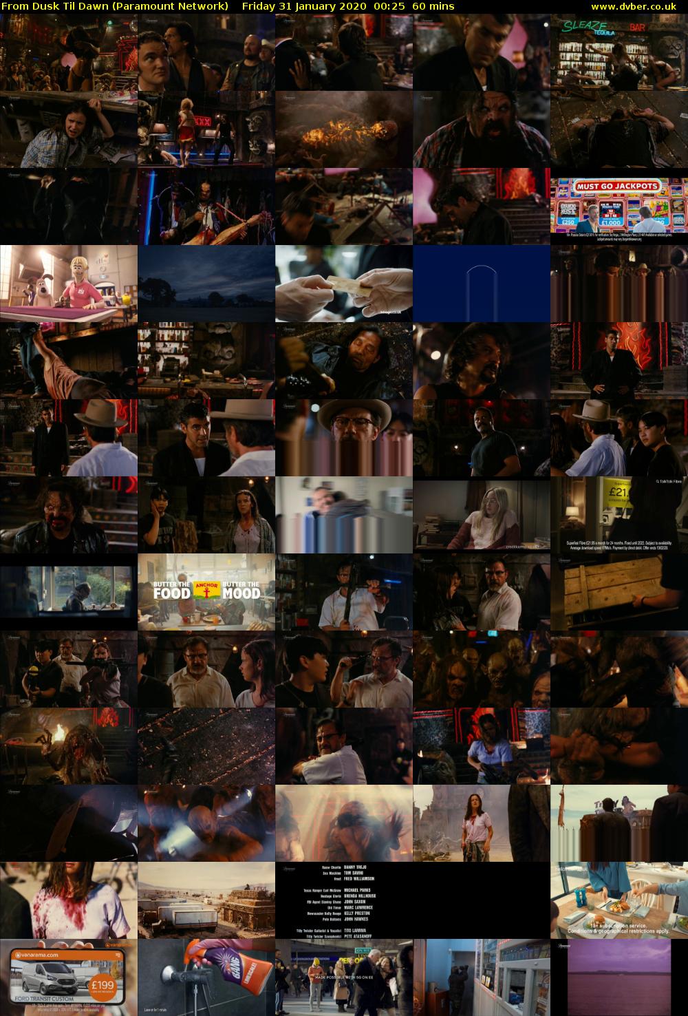 From Dusk Til Dawn (Paramount Network) Friday 31 January 2020 00:25 - 01:25