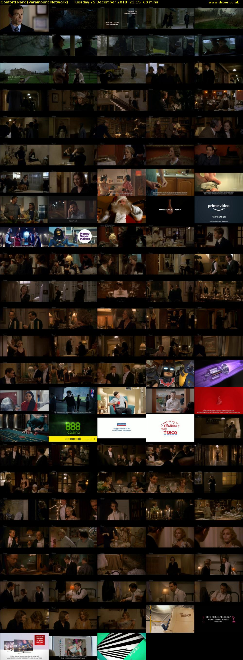 Gosford Park (Paramount Network) Tuesday 25 December 2018 21:15 - 22:15