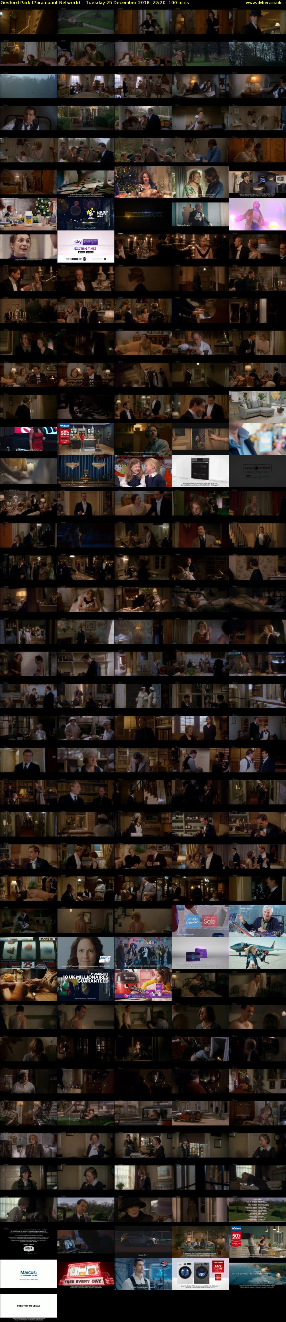 Gosford Park (Paramount Network) Tuesday 25 December 2018 22:20 - 00:00