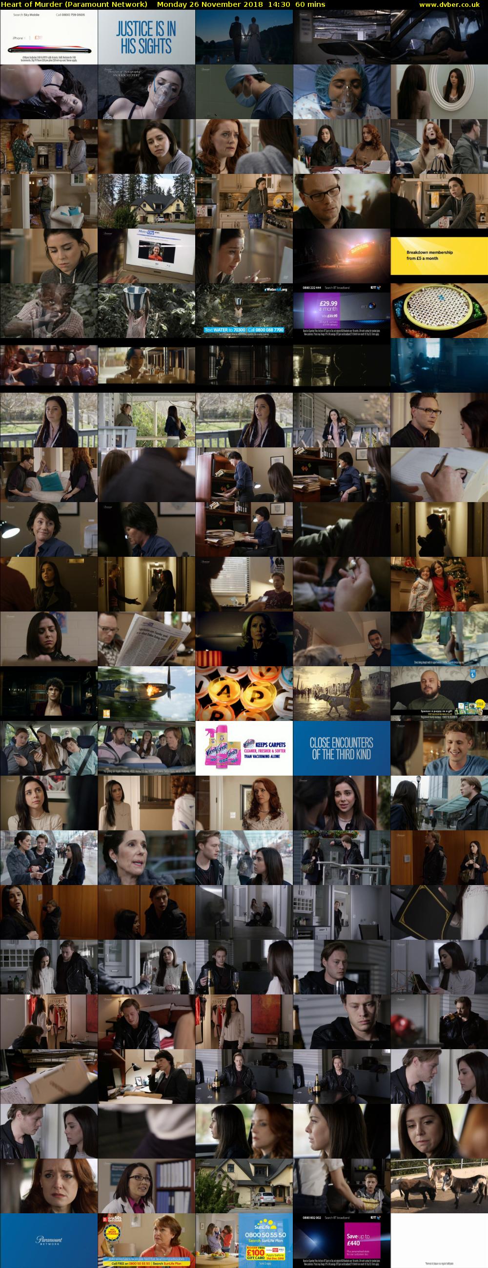 Heart of Murder (Paramount Network) Monday 26 November 2018 14:30 - 15:30