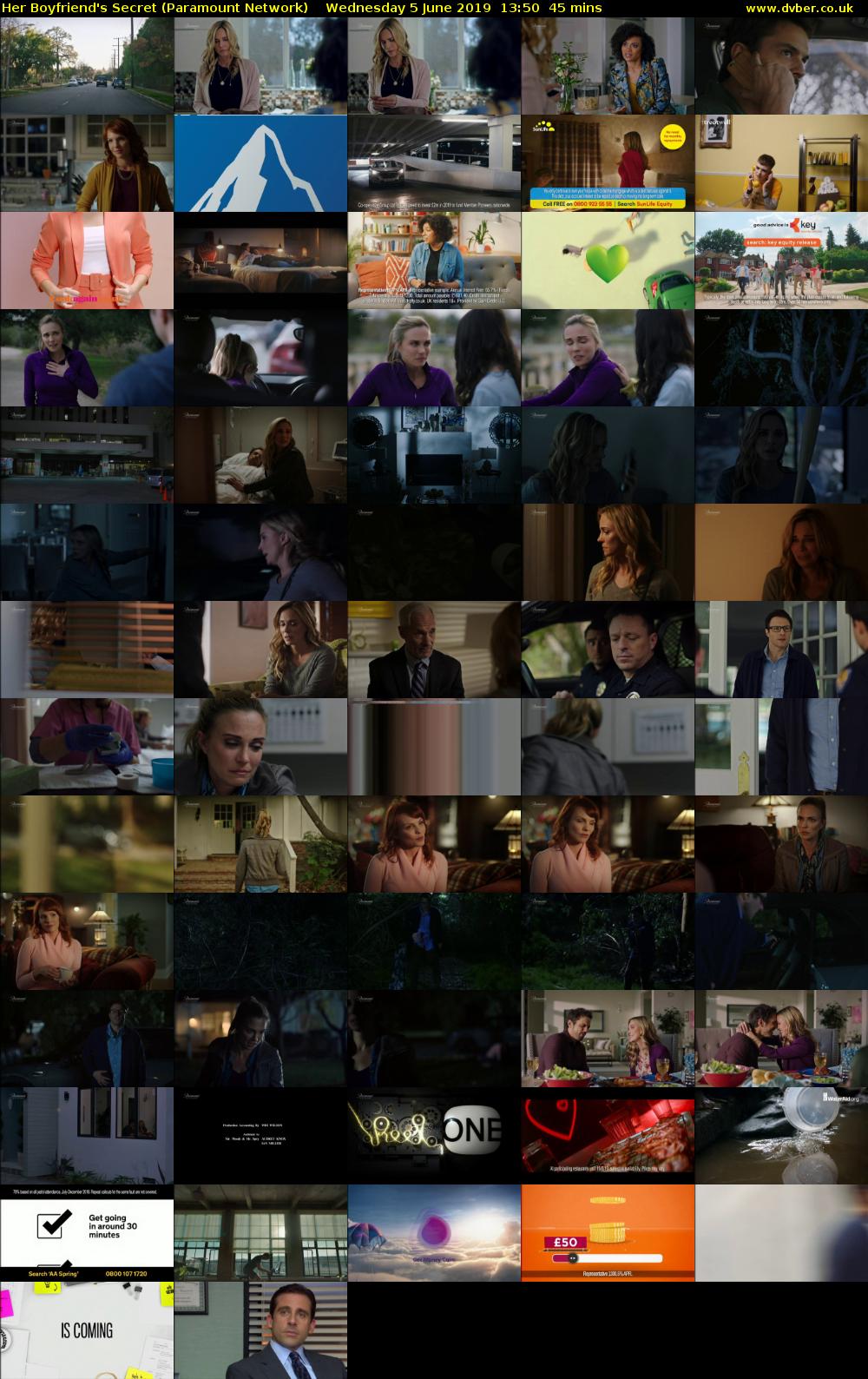 Her Boyfriend's Secret (Paramount Network) Wednesday 5 June 2019 13:50 - 14:35