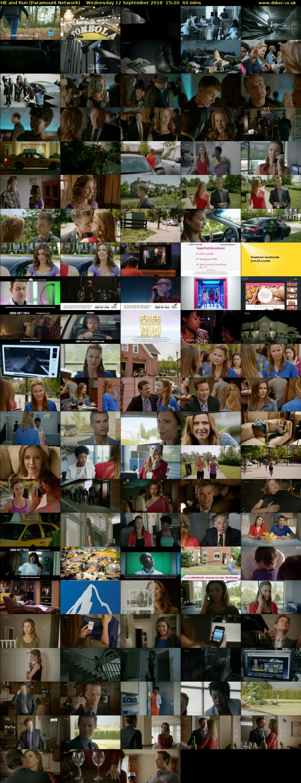 Hit and Run (Paramount Network) Wednesday 12 September 2018 15:20 - 16:20