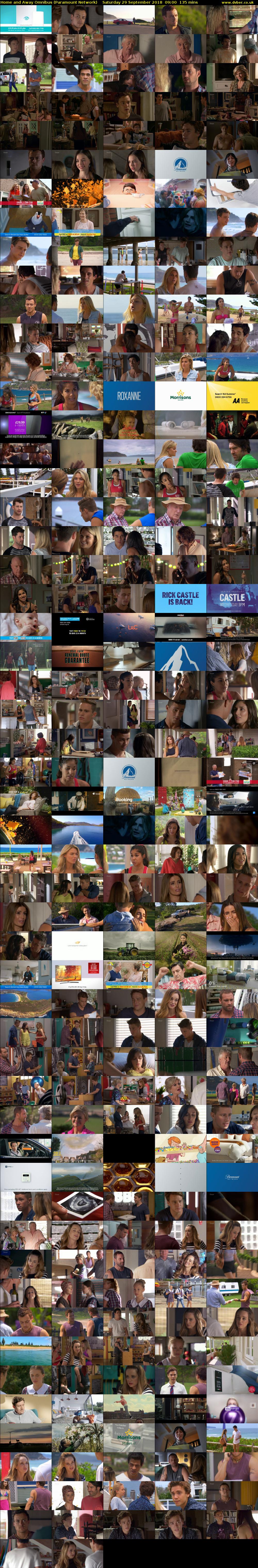 Home and Away Omnibus (Paramount Network) Saturday 29 September 2018 09:00 - 11:15
