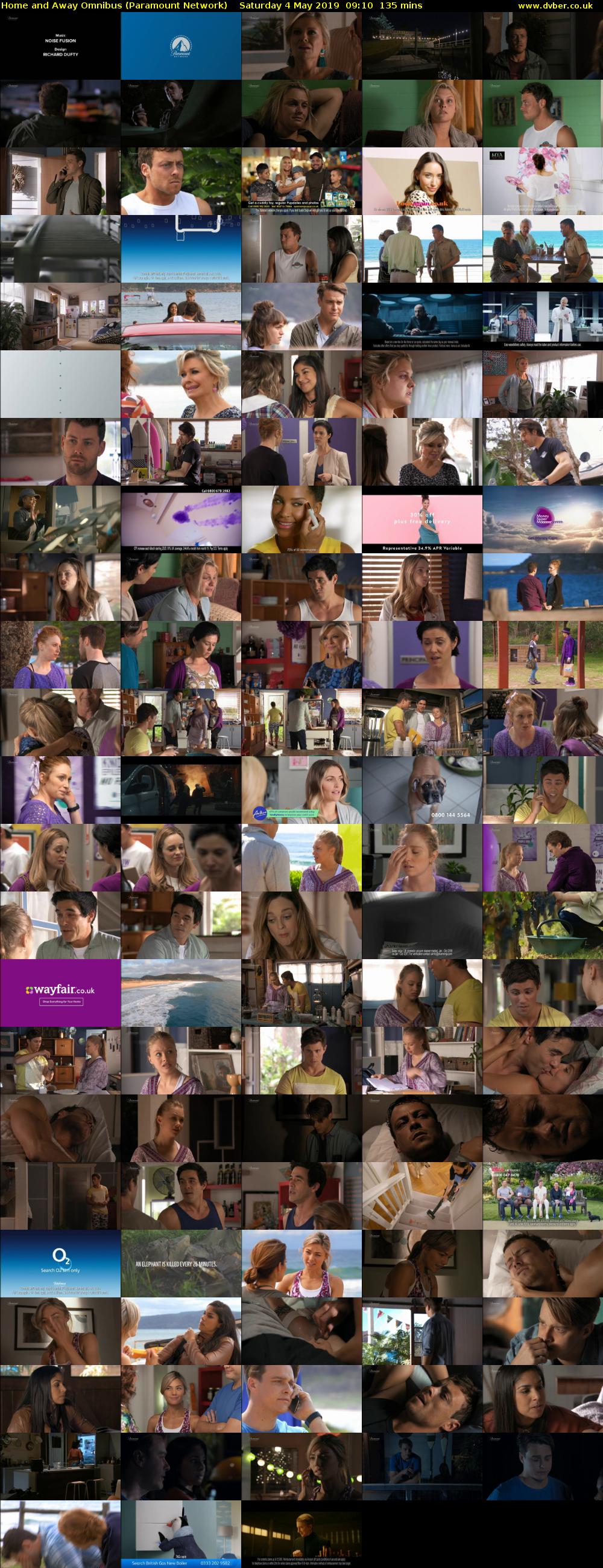 Home and Away Omnibus (Paramount Network) Saturday 4 May 2019 09:10 - 11:25