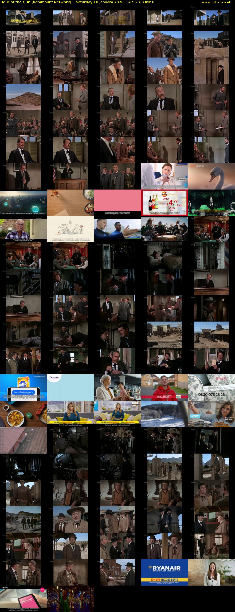 Hour of the Gun (Paramount Network) Saturday 18 January 2020 14:55 - 15:55