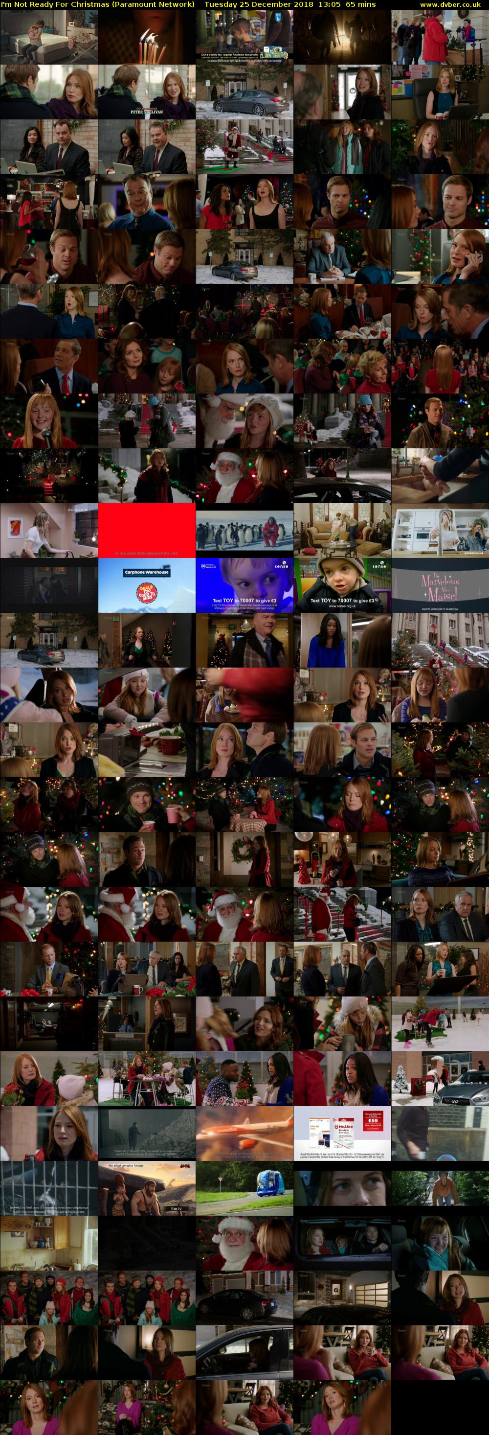 I'm Not Ready For Christmas (Paramount Network) Tuesday 25 December 2018 13:05 - 14:10