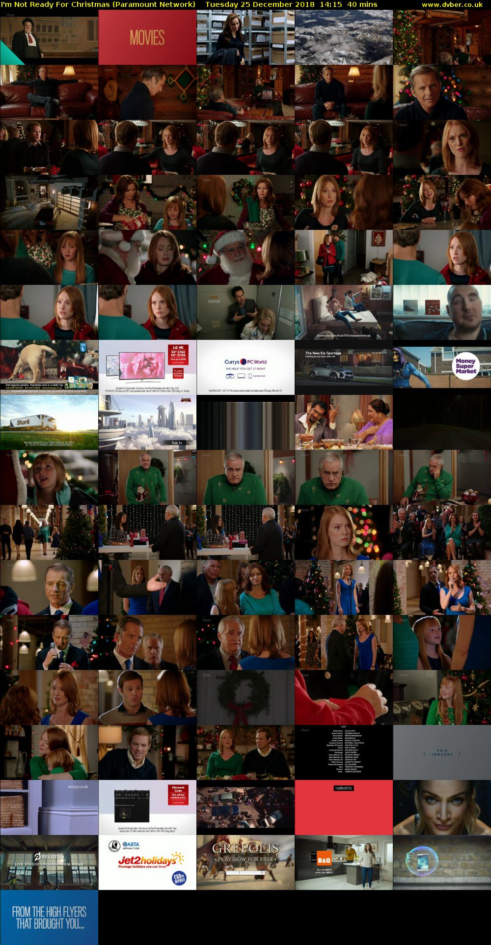 I'm Not Ready For Christmas (Paramount Network) Tuesday 25 December 2018 14:15 - 14:55