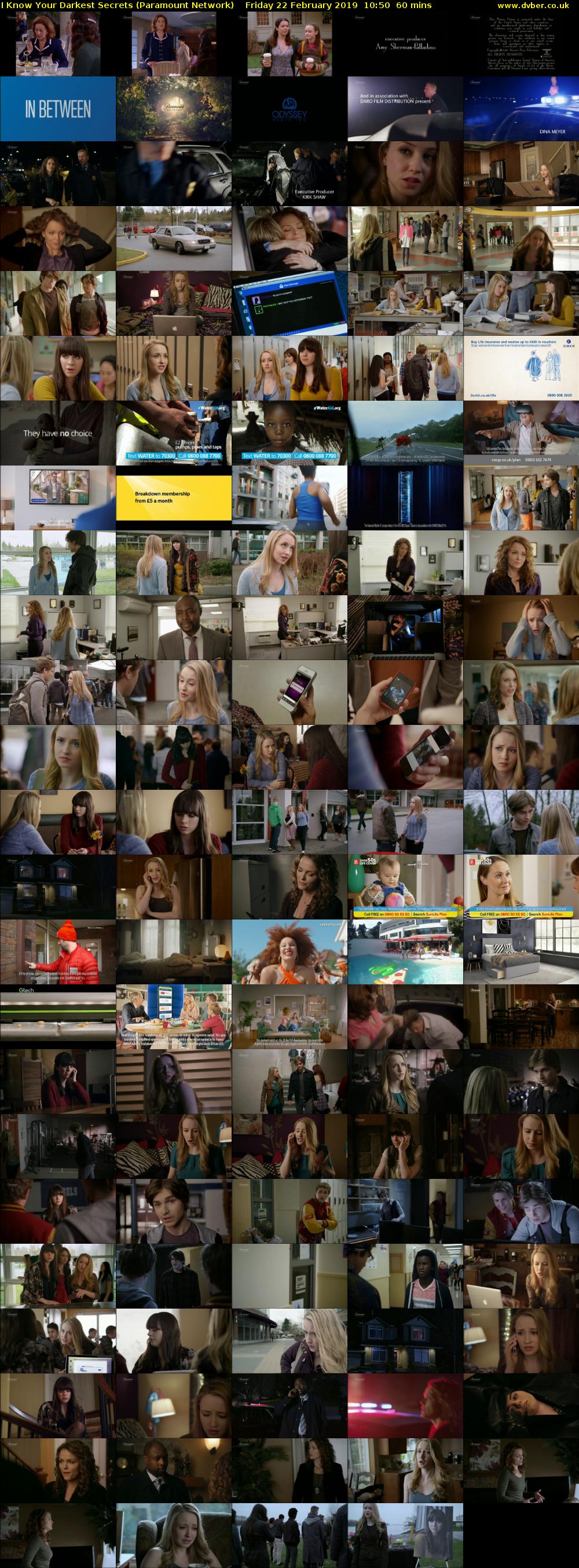 I Know Your Darkest Secrets (Paramount Network) Friday 22 February 2019 10:50 - 11:50