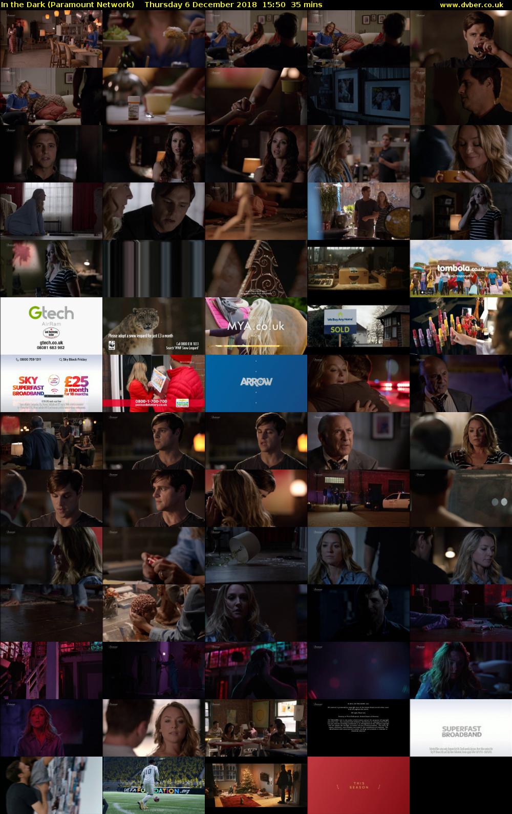 In the Dark (Paramount Network) Thursday 6 December 2018 15:50 - 16:25