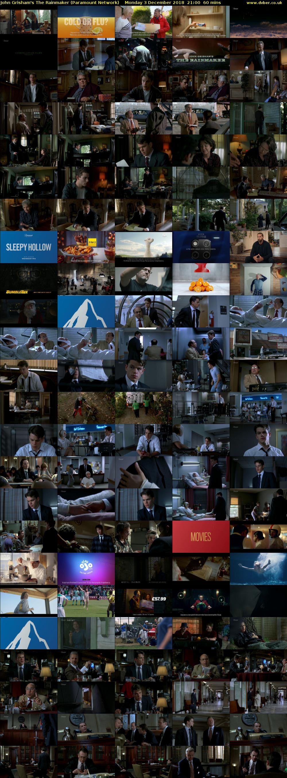 John Grisham's The Rainmaker (Paramount Network) Monday 3 December 2018 21:00 - 22:00