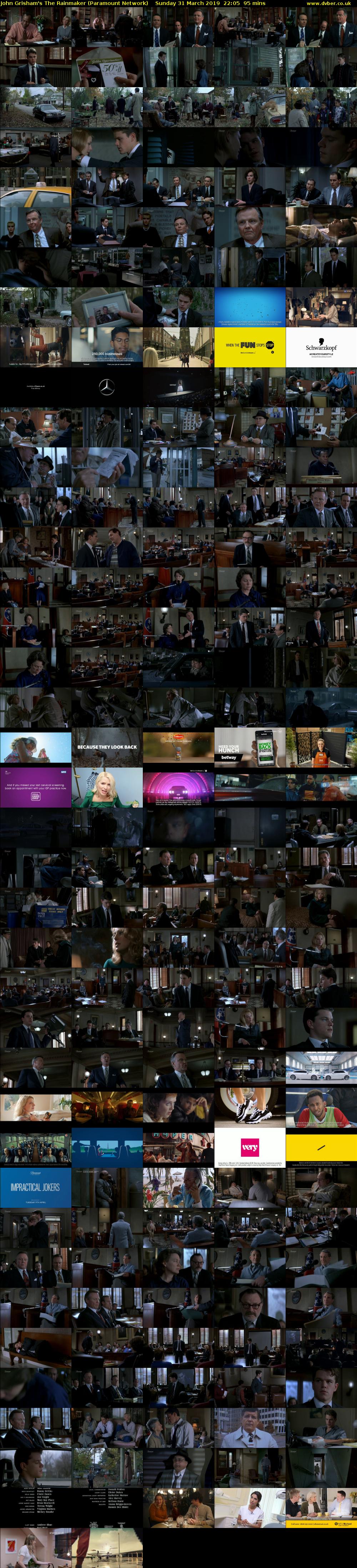 John Grisham's The Rainmaker (Paramount Network) Sunday 31 March 2019 22:05 - 23:40