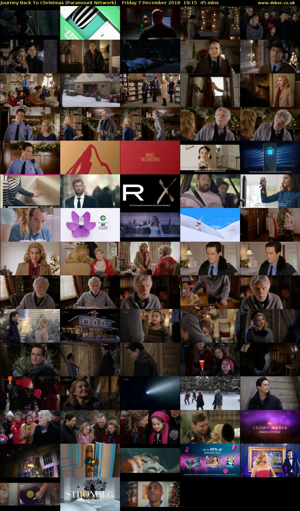 Journey Back To Christmas (Paramount Network) Friday 7 December 2018 19:15 - 20:00