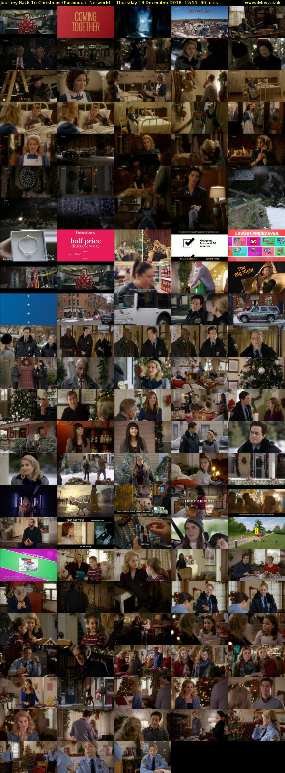 Journey Back To Christmas (Paramount Network) Thursday 13 December 2018 12:55 - 13:55