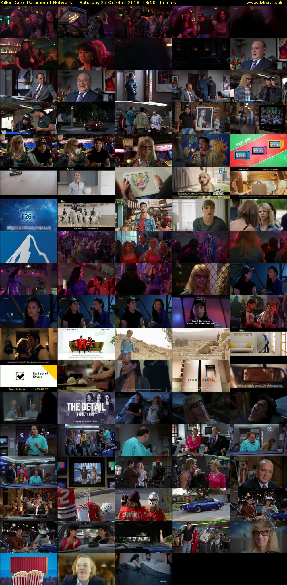 Killer Date (Paramount Network) Saturday 27 October 2018 13:50 - 14:35