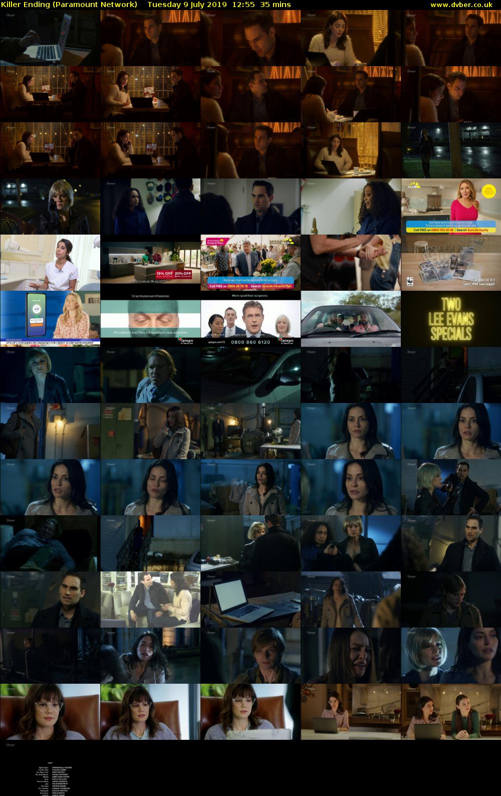 Killer Ending (Paramount Network) Tuesday 9 July 2019 12:55 - 13:30