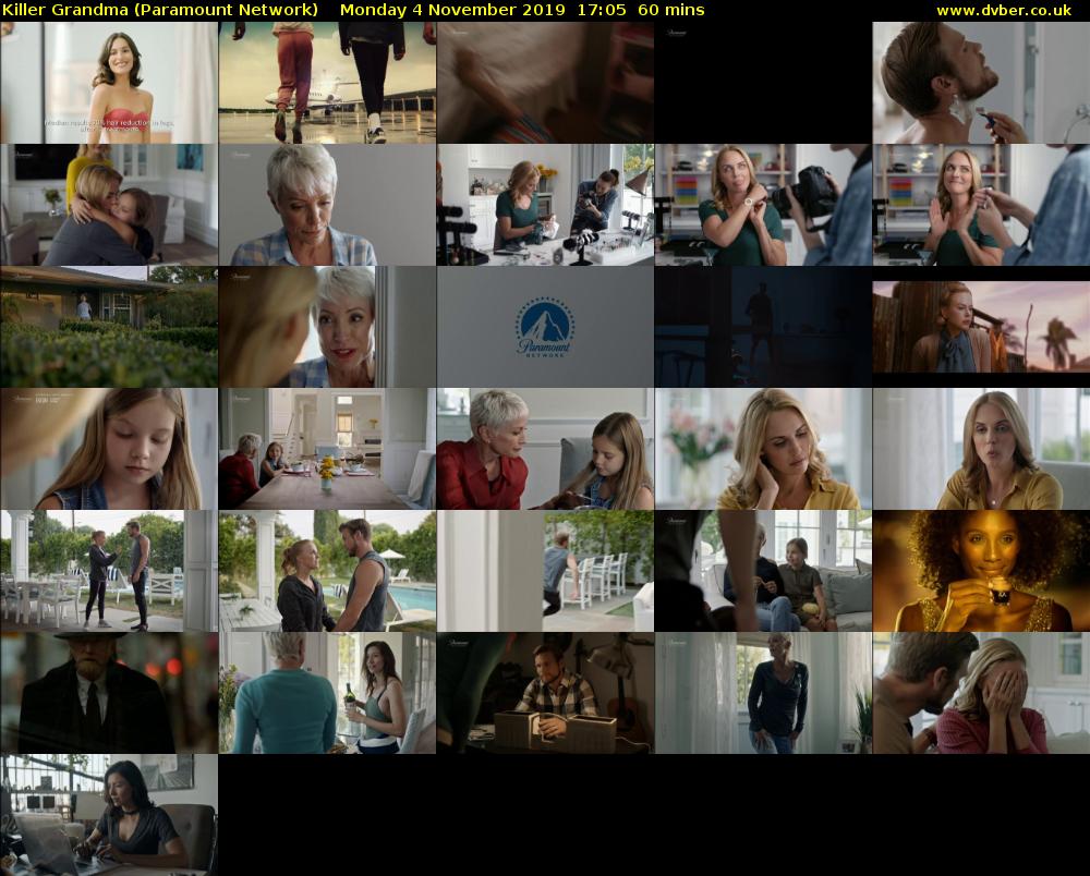 Killer Grandma (Paramount Network) Monday 4 November 2019 17:05 - 18:05