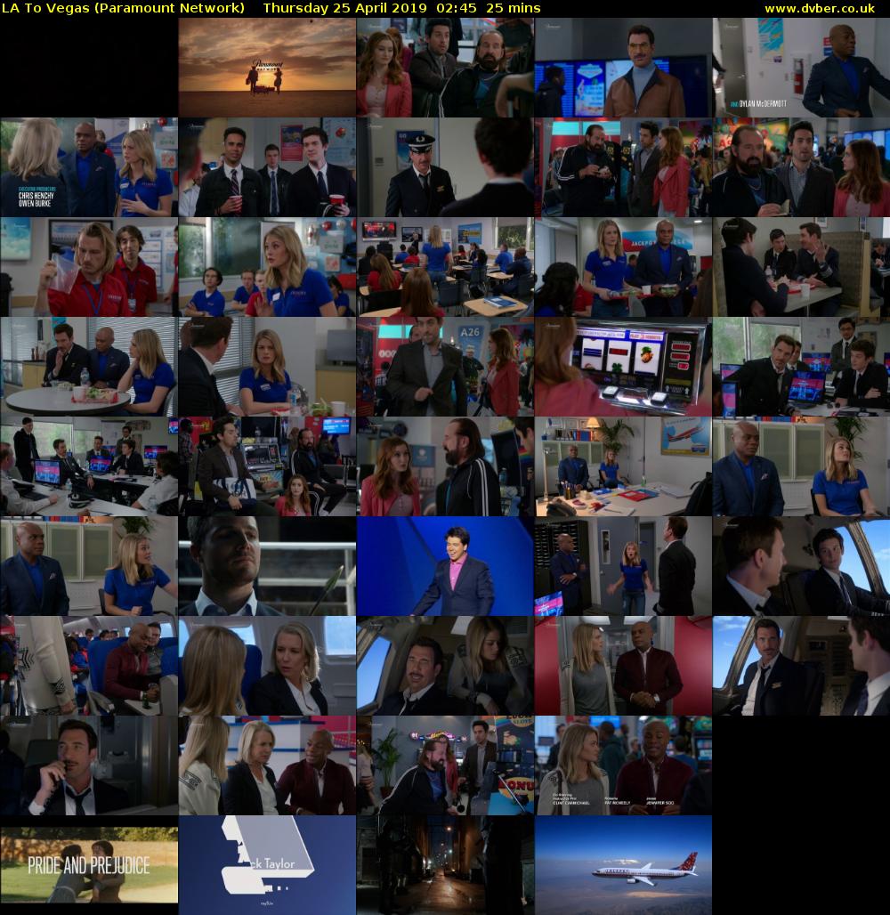 LA To Vegas (Paramount Network) Thursday 25 April 2019 02:45 - 03:10