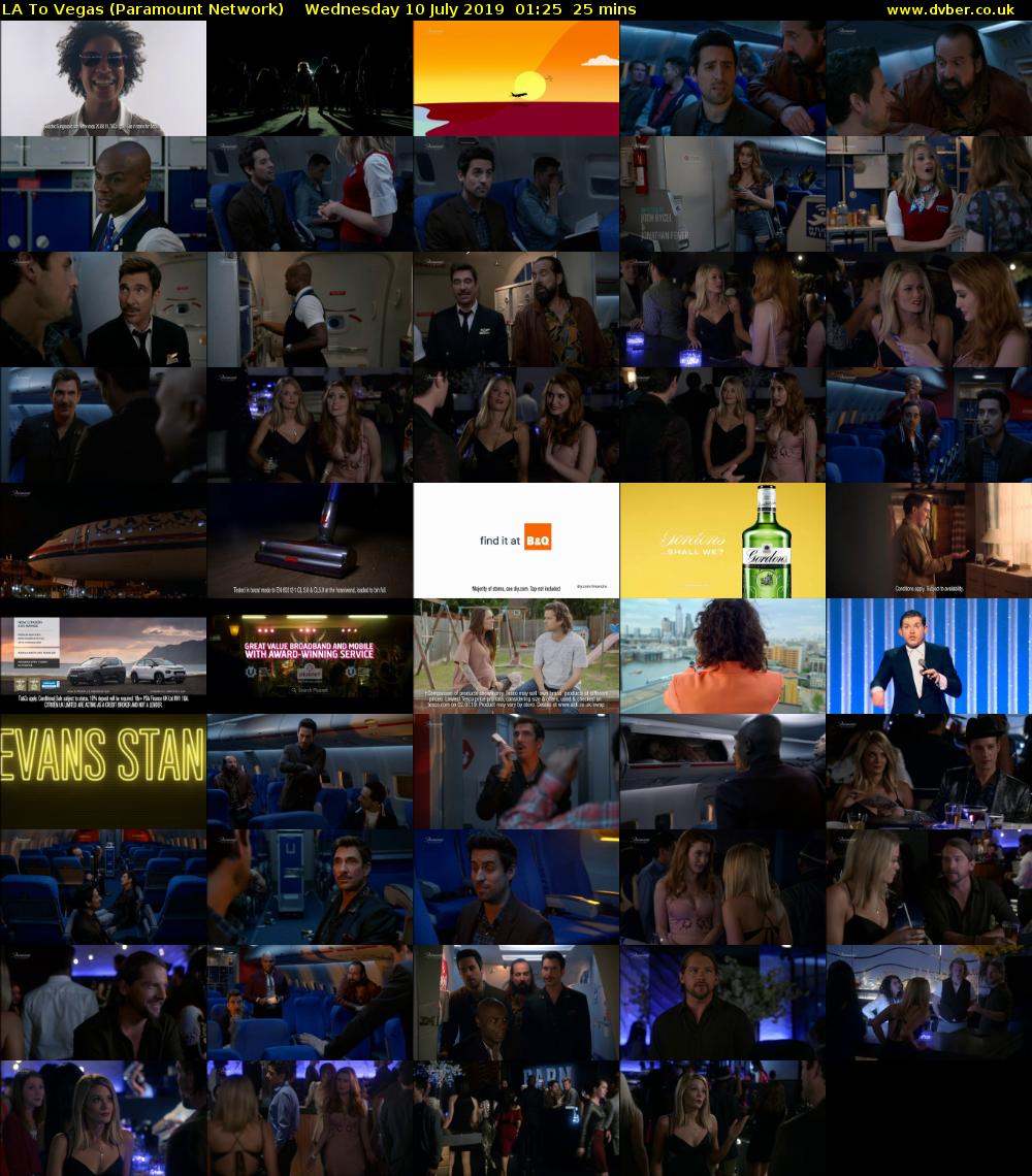 LA To Vegas (Paramount Network) Wednesday 10 July 2019 01:25 - 01:50
