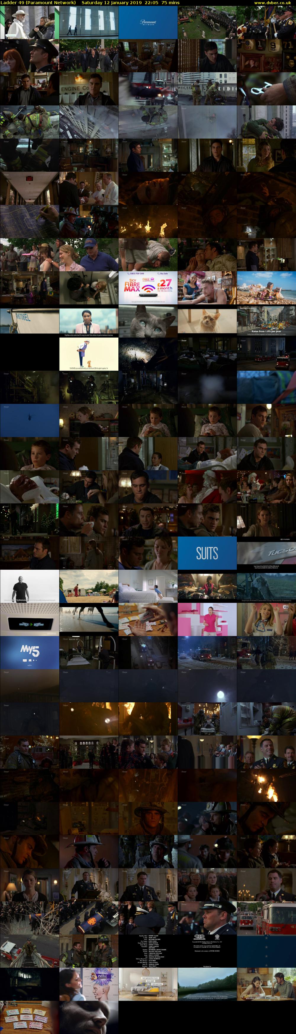 Ladder 49 (Paramount Network) Saturday 12 January 2019 22:05 - 23:20