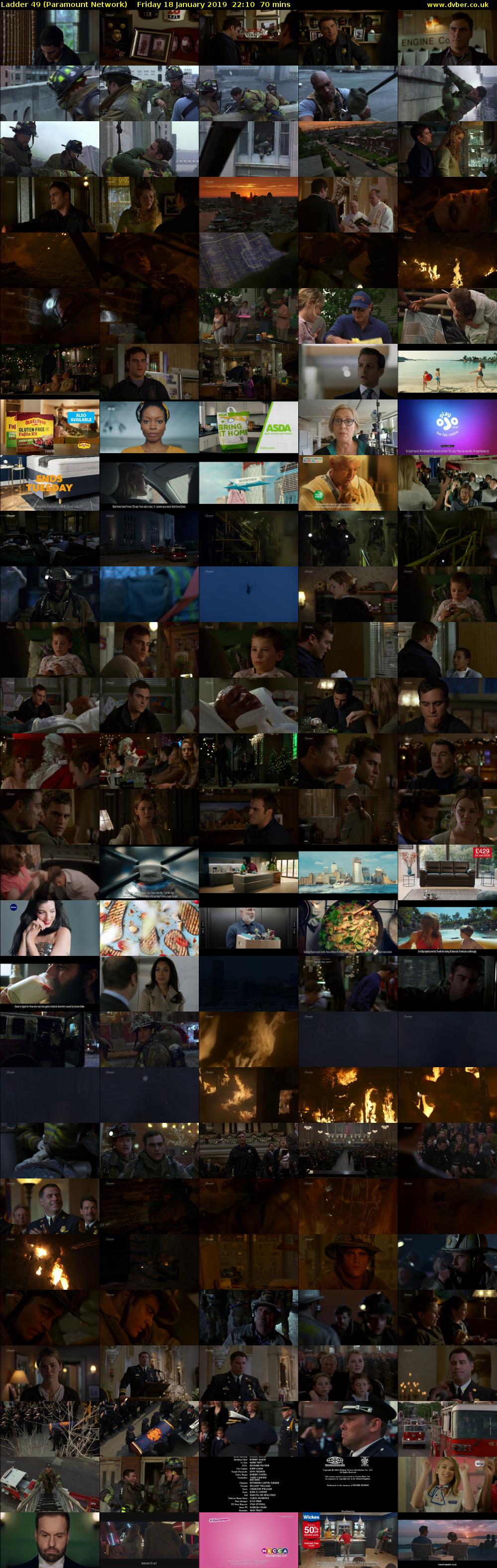 Ladder 49 (Paramount Network) Friday 18 January 2019 22:10 - 23:20