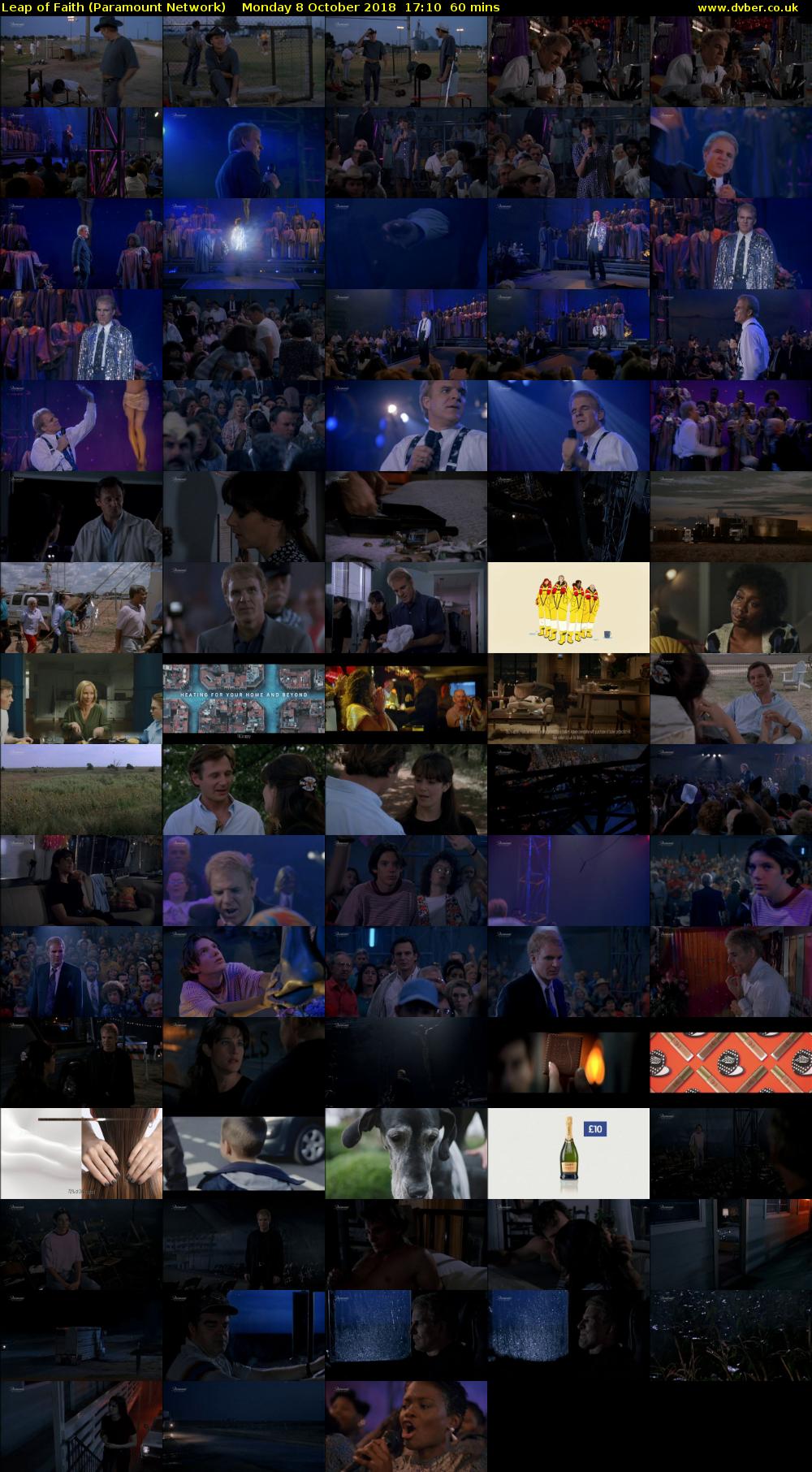Leap of Faith (Paramount Network) Monday 8 October 2018 17:10 - 18:10