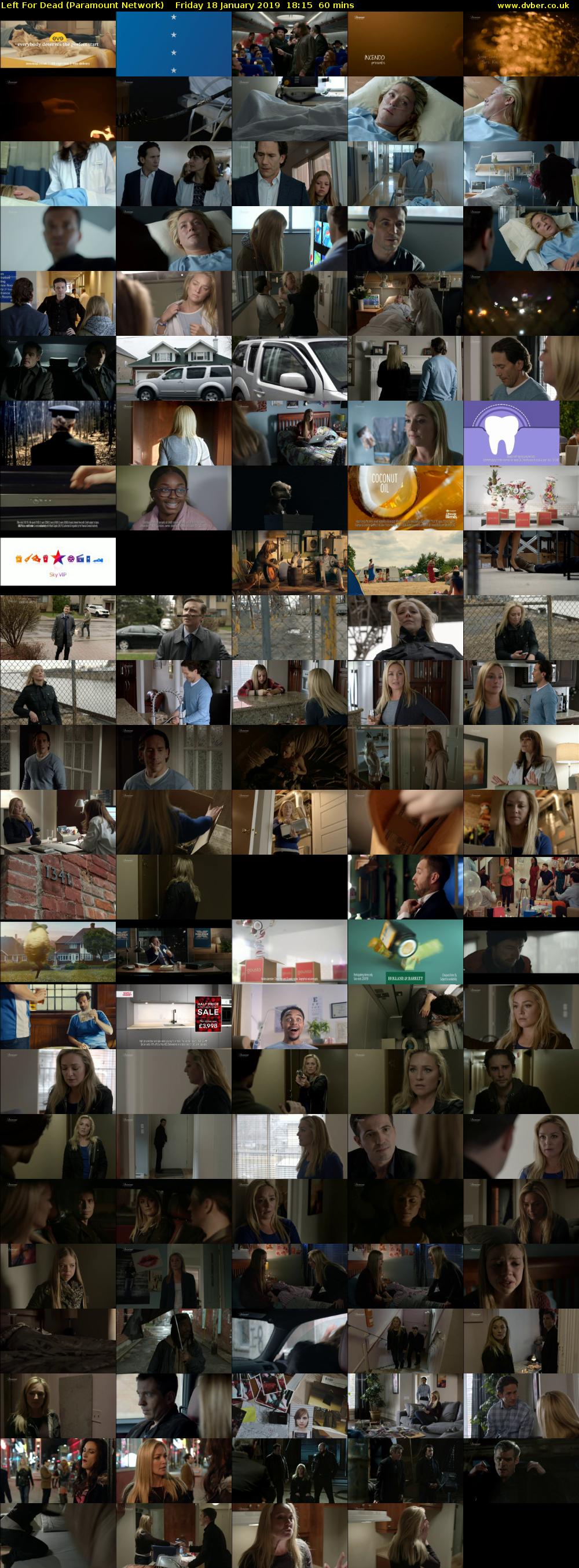 Left For Dead (Paramount Network) Friday 18 January 2019 18:15 - 19:15