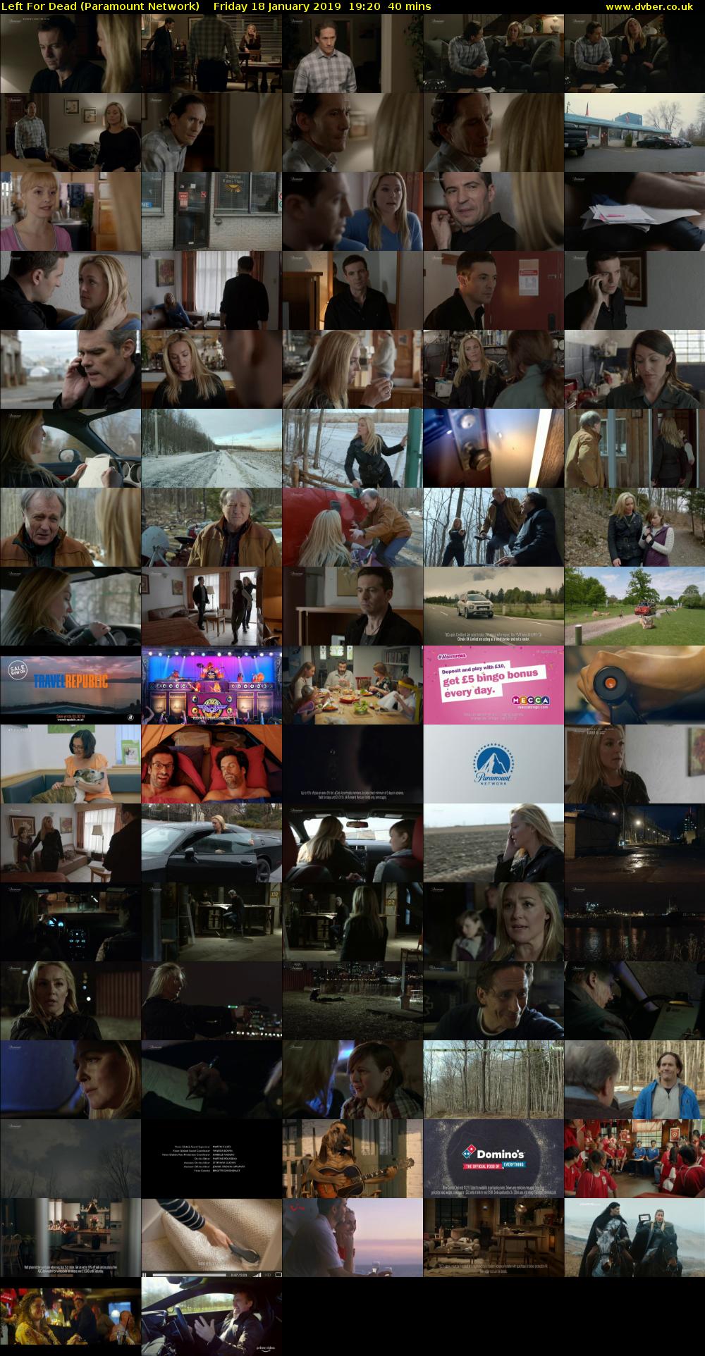 Left For Dead (Paramount Network) Friday 18 January 2019 19:20 - 20:00