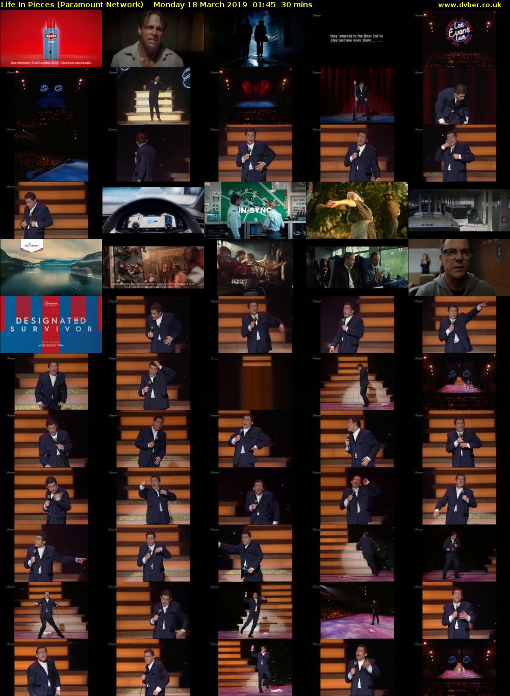 Life In Pieces (Paramount Network) Monday 18 March 2019 01:45 - 02:15
