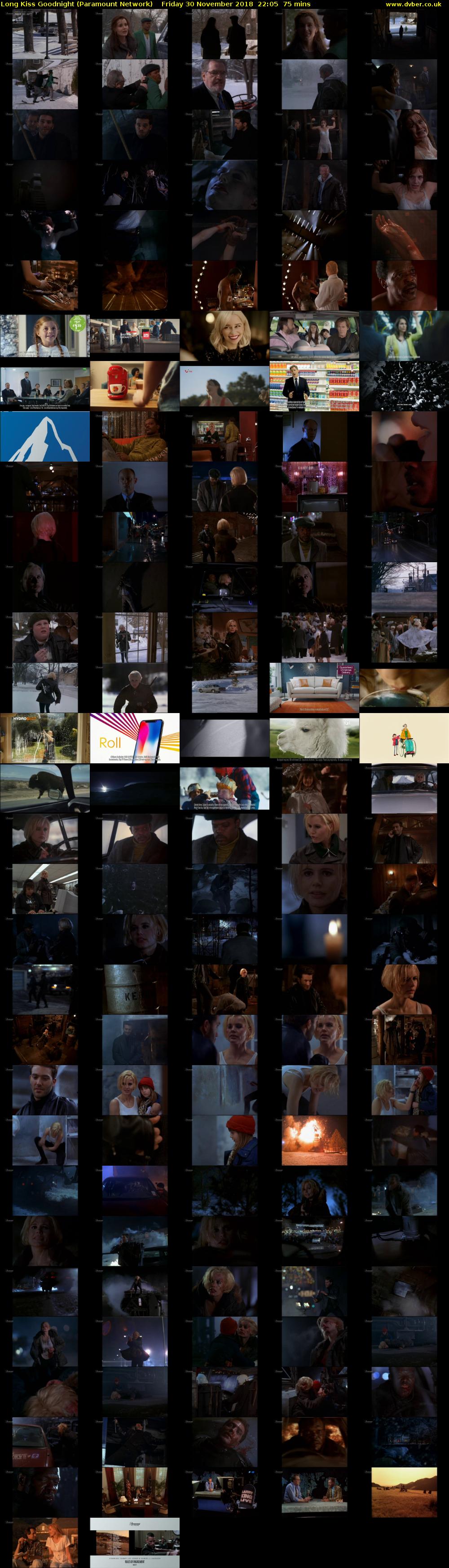 Long Kiss Goodnight (Paramount Network) Friday 30 November 2018 22:05 - 23:20