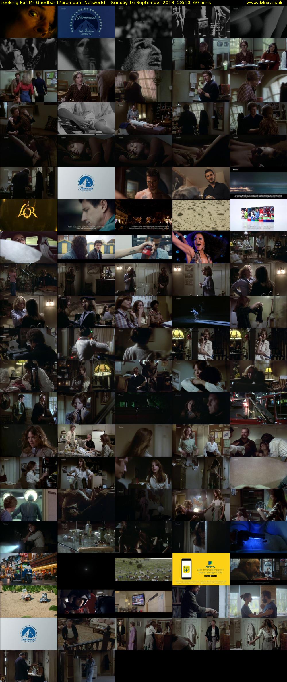 Looking For Mr Goodbar (Paramount Network) Sunday 16 September 2018 23:10 - 00:10
