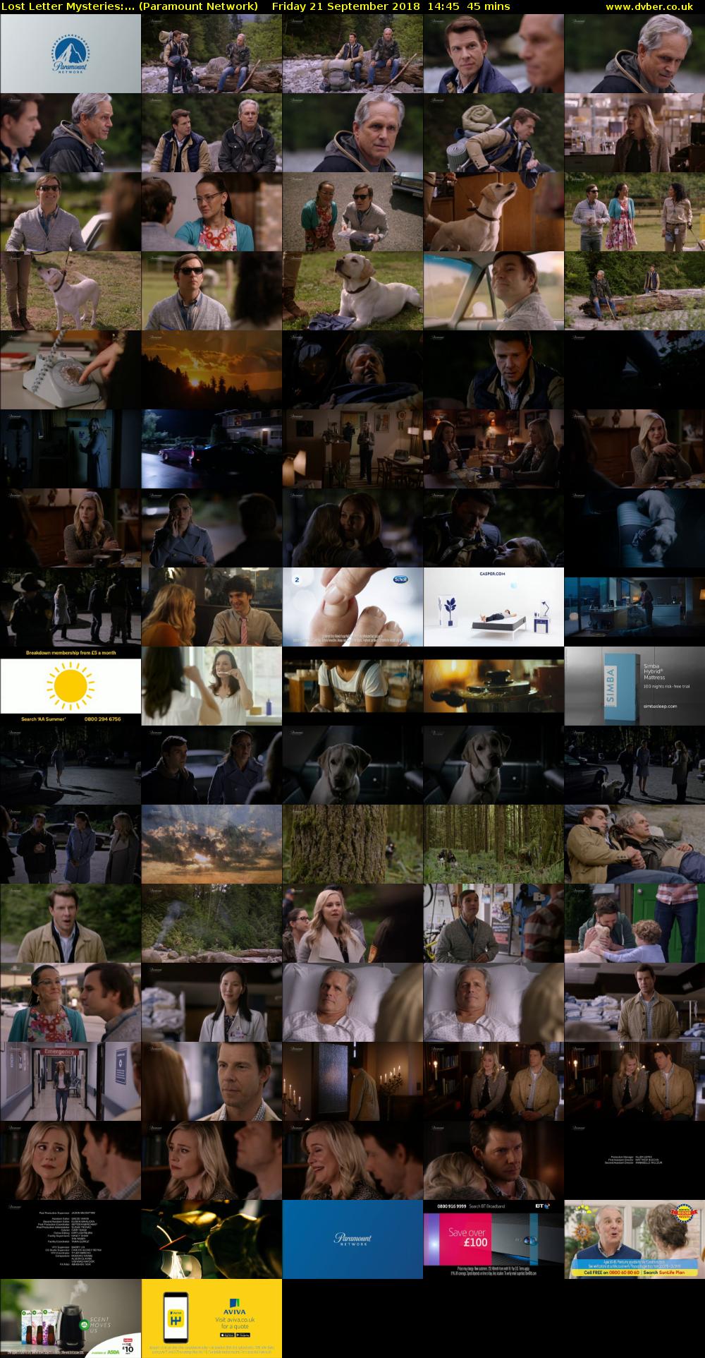 Lost Letter Mysteries:... (Paramount Network) Friday 21 September 2018 14:45 - 15:30