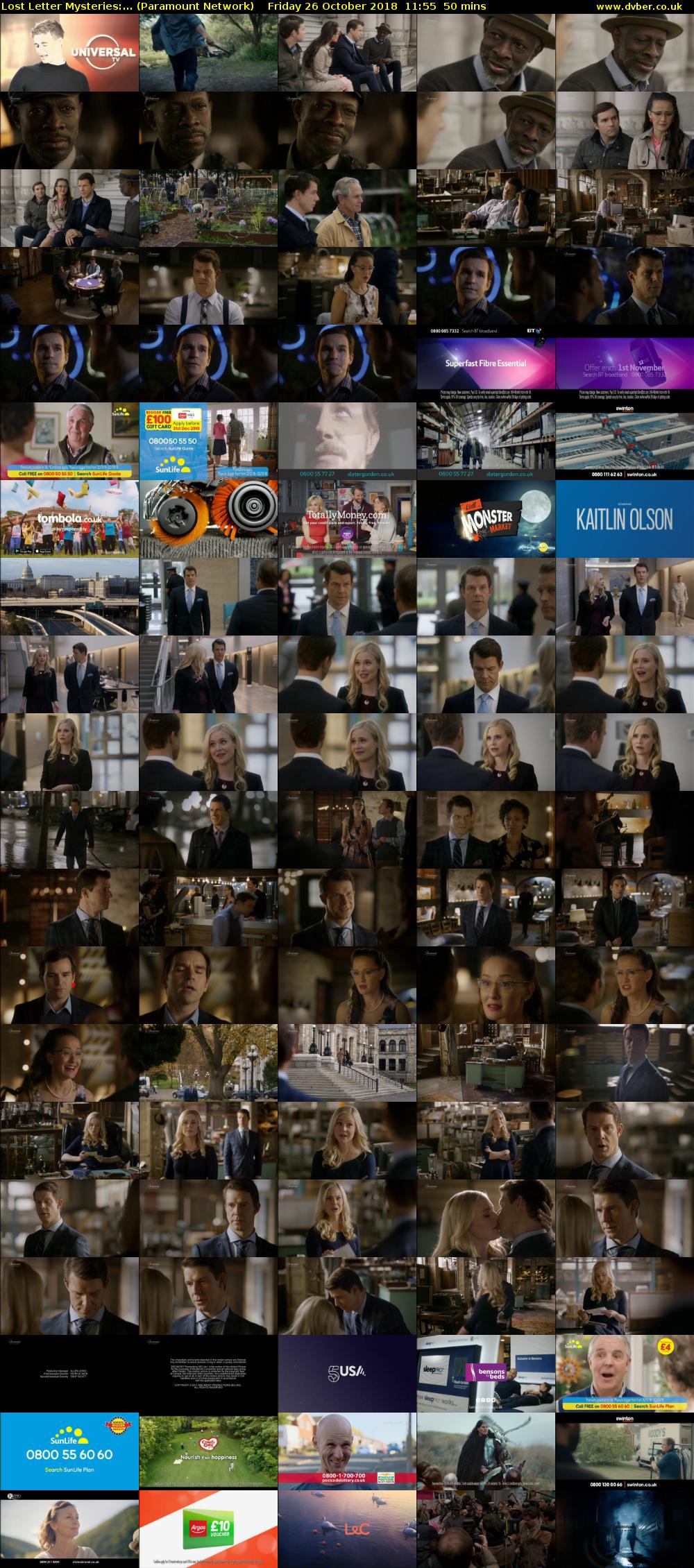 Lost Letter Mysteries:... (Paramount Network) Friday 26 October 2018 11:55 - 12:45